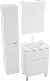 Grossman Зеркальный шкаф Адель 60 белый – фотография-3